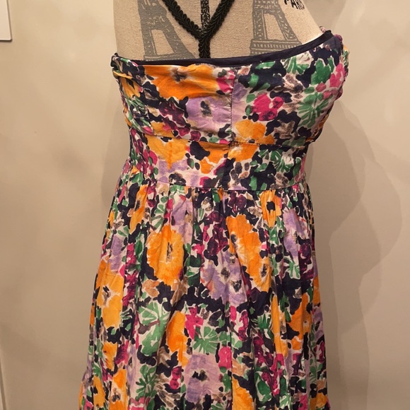 100% COTTON FLORAL SUNDRESS - Picture 3 of 9